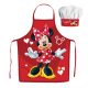 Disney Minnie  Red Hearts 2-teilige Kinderschürze Set