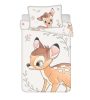 Disney Bambi Beige Kinderbettwäsche 100×135cm, 40×60 cm