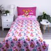 Paw Patrol Pink Love Bettwäsche-Set 140x200cm, 70x90 cm Mikrofaser