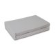 Farbe Light Grey Graues Frottee-Spannbetttuch 60x120 cm