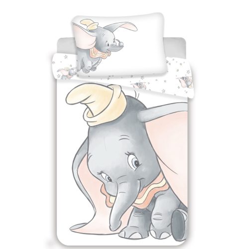 Disney Dumbo Grey  Kinderbettwäsche 100×135cm, 40×60 cm