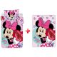 Disney Minnie  Sweets Kinderbettwäsche Set und Fleece-Decken-Set