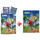 Sonic the Hedgehog Speedy Dreams Sonic der Igel Kinder Bettwäsche-Set und Fleecedecke