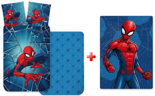 Spiderman Dynamic  Kinder Bettwäsche-Set und Fleece-Decke