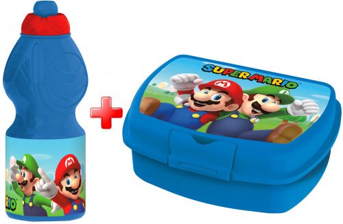 Super Mario Luigi  Flaschen- und Sandwichbox-Set