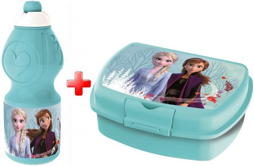 Disney Eiskönigin Icebound  Trinkflasche und Brotdose Set