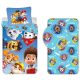 Paw Patrol Puppy Bliss Bettwäsche-Set mit Spannbetttuch