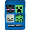 Minecraft Sssleep Tight Bettwäscheset und Polardecke