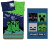 Minecraft Sssleep Tight Bettwäscheset und Polardecke