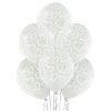 Liebe White Hearts Herzballon, 6 Stk 12 Zoll (30 cm)