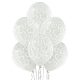 Liebe White Hearts Herzballon, 6 Stk 12 Zoll (30 cm)