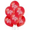 Liebe I Love You Red Ballon 6 Stk 12 Zoll (30 cm)