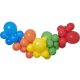 Farbe Rainbow Ballon, Ballon-Girlandenset 65 Stk