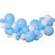 Baby Baby Blue Blaues Ballon-Girlandenset, 65 Stk.