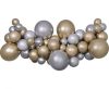 Farbe Silver-Gold Ballon, Girlandenballon-Set 65 Stk