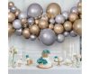 Farbe Silver-Gold Ballon, Girlandenballon-Set 65 Stk