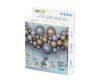 Farbe Silver-Gold Ballon, Girlandenballon-Set 65 Stk