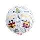 Geburtstag Happy Birthday Party Folienballon 35 cm