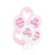 Baby Oh Girl Pastellballon, 6 Stk 12 Zoll (30cm)