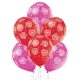 Liebe Heart Smileys Herz Ballon, 6 Stk 12 inch (30 cm)