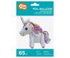 Einhorn Unicorn Standing Folienballon 65 cm