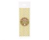 Farbe Gold Heart Gold Herz Papier Strohhalm 12er Pack