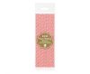 Farbe Light Pink Dots Rosa Papierstrohhalm 12er-Set