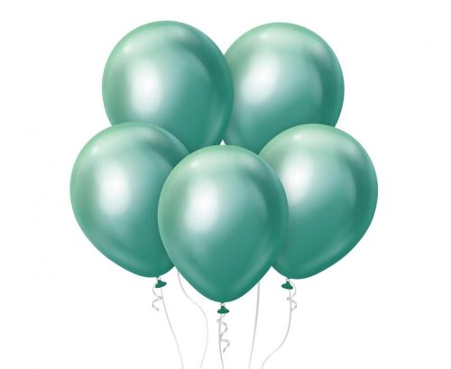 Farbe Platinum Green, Grüner Ballon, 7 Stk. 12 inch (30 cm)