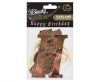 Geburtstag Metallic Rose Gold Happy Birthday Schild 200 cm