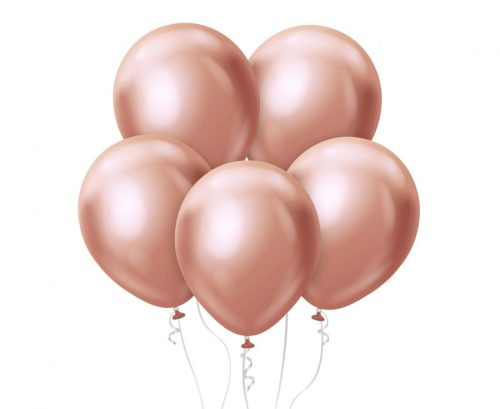 Farbe Platinum Rose Gold Ballon, 7 Stk. 12 Zoll (30 cm)