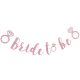 Junggesellinnenabschied Bride To Be pink Papierbanner 3 m