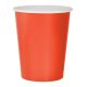 Farbe Solid Red Roter Papierbecher 14 Stck 270 ml