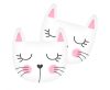 Katze Sleepy Servietten 12er-Pack 33x33 cm