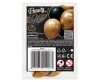 Farbe B&C Schwarz-Gold Ballon, 5 Stk. 12 Zoll (30 cm)