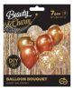 Farbe Colour Gold-Kupfer Ballon Set, 7 Stk. 12 inch (30cm)