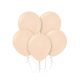 Farbe Pastel Nude Beiger Luftballon, 10 Stk. 12 Zoll (30 cm)