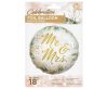 Hochzeit Mr & Mrs, Folienballon 36 cm