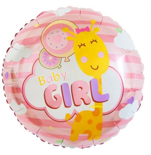 Geburtstag Baby Girl Folienballon 36 cm