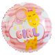 Geburtstag Baby Girl Folienballon 36 cm