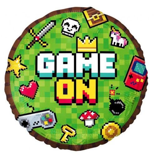 Gamer Game On Spielzeug Folienballon 45 cm