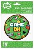 Gamer Game On Spielzeug Folienballon 45 cm