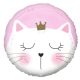 Katze Sleepy Folienballon 36 cm