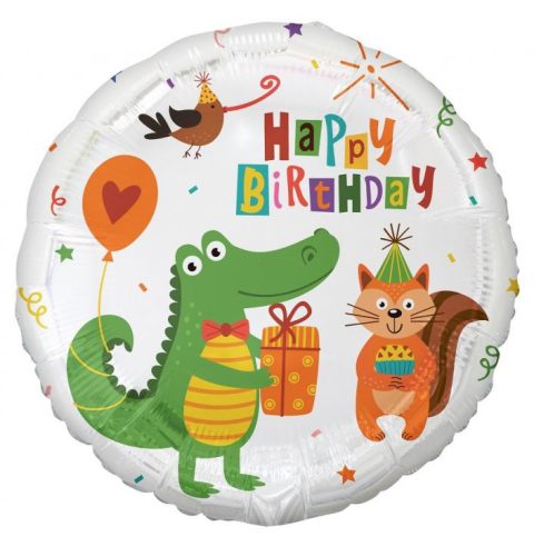 Geburtstag Crocodile Krokodil Happy Birthday Folienballon 36 cm