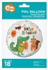 Geburtstag Crocodile Krokodil Happy Birthday Folienballon 36 cm