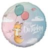 Geburtstag Fox Fuchs Happy Birthday Folienballon 36 cm