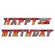 Autorennen Race Happy Birthday Papierschild 220 cm