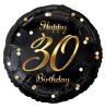 Geburtstag B&C Gold Happy Birthday 30 Folienballon 36 cm