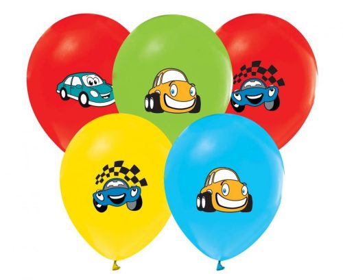 Wagen Smile Ballon, 5er Pack 12 Zoll (30 cm)