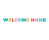 Farbe Welcome Home Schild 250 cm