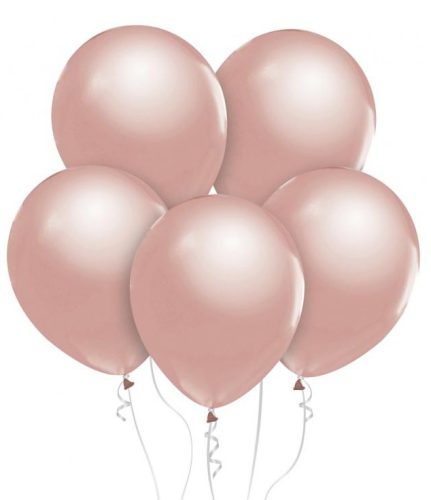 Farbe Light Pink Metallic Rosa Ballon, 10-teilig 12 Zoll (30 cm)